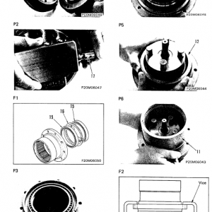 Komatsu Pc05-6, Pc07-1, Pc10-6, Pc15-2 Excavator Manual