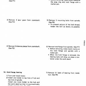 Komatsu Pc20-6, Pc30-6, Pc40-6 Excavator Service Manual