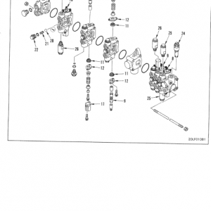 Komatsu Pw05-1 Excavator Service Manual