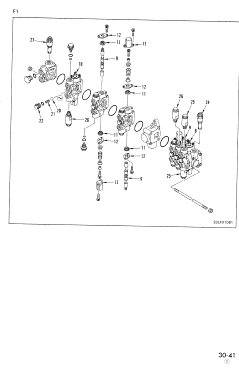 Komatsu Pw05-1 Excavator Service Manual