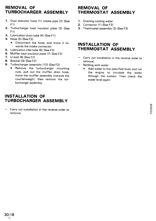 Komatsu Pc200-5, Pc200lc-5, Pc220-5, Pc220lc-5 Excavator Manual