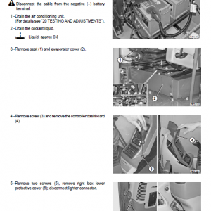 Komatsu Pw98mr-6 Excavator Service Manual