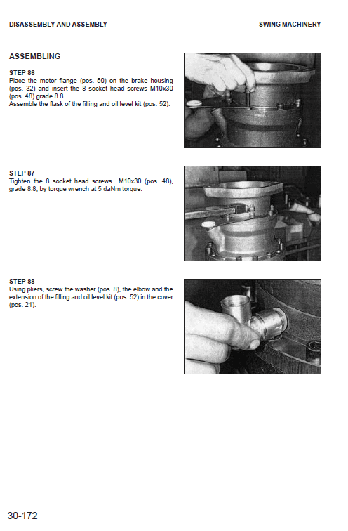 Komatsu Pc160-6k, Pc180lc-6k, 180nlc-6k Excavator Manual