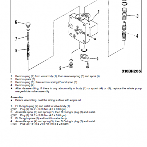 Komatsu Pc200z-6le Excavator Service Manual