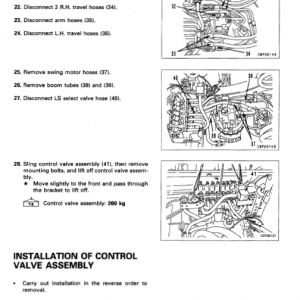 Komatsu Pc300-6, Pc300lc-6, Pc350-6, Pc350lc-6 Excavator Manual