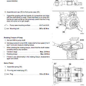 Komatsu Pc300lc-6 And Pc300hd-6 Excavator Service Manual