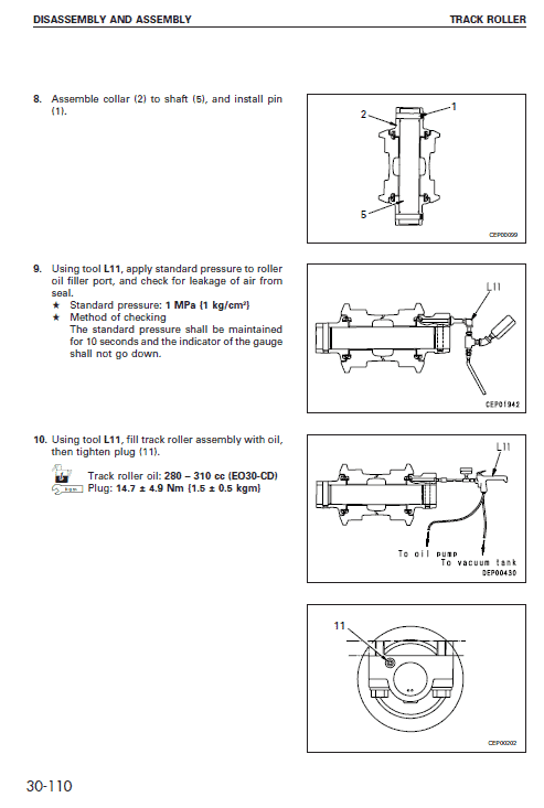 Komatsu Pc750se-6k Excavator Service Manual