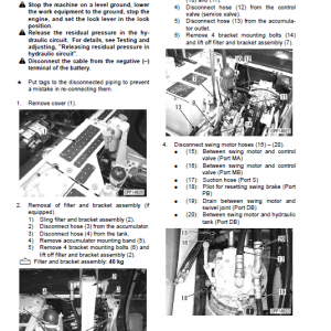 Komatsu Pc160lc-7e0, Pc180lc-7e0, Pc180nlc-7e0 Excavator Manual