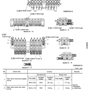 Komatsu Pc05-6, Pc07-1, Pc10-6, Pc15-2 Excavator Manual