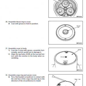 Komatsu Pc30r-8, Pc35r-8, Pc40r-8, Pc45r-8 Excavator Service Manual