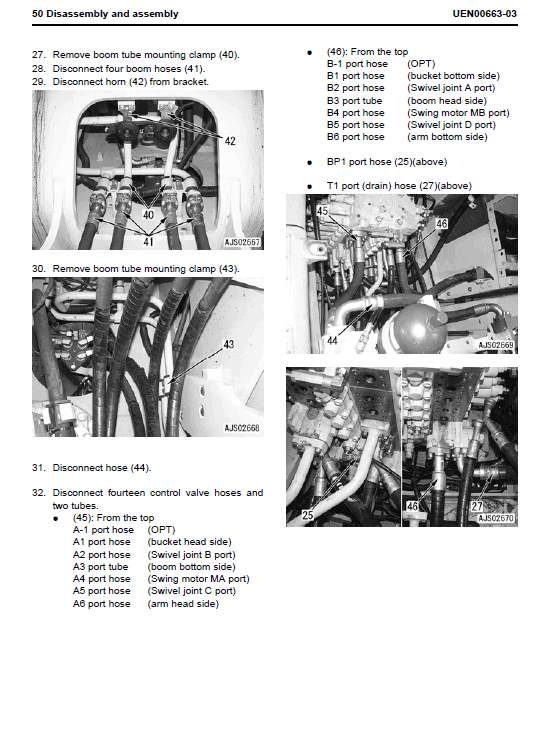 Komatsu Pc210-8, Pc210lc-8, Pc230nhd-8, Pc240lc-8 Excavator Manual