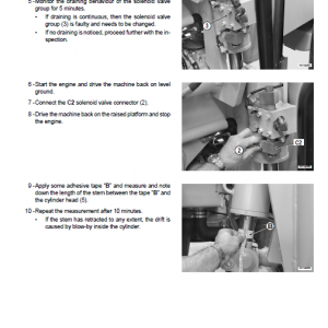 Komatsu Wh609-1, Wh613-1 Telescopic Handler Service Manual