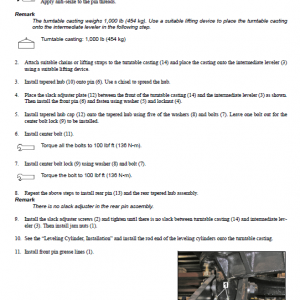 Komatsu 450fxl-1 Feller Buncher Service Manual