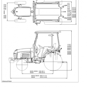 Kubota B1830, B2230, B2530, B3030 Tractor Workshop Manual