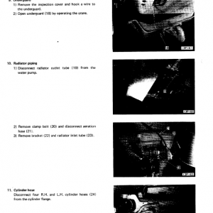 Komatsu D150a-1, D155a-1 Dozer Service Manual