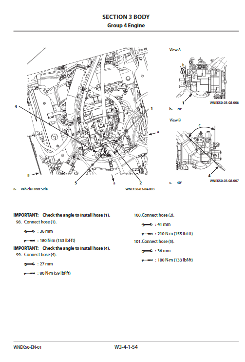 Hitachi Zw220-6 Wheel Loader Service Manual