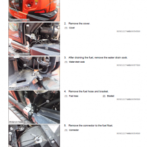 Kubota Kx040-4 Excavator Workshop Service Manual