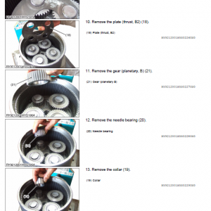 Kubota U48-4, U55-4 Excavator Workshop Service Manual