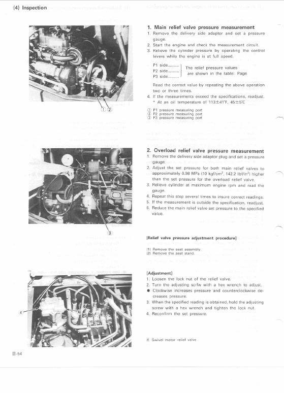 Kubota Kh36, Kh41, Kh51, Kh61 Excavator Workshop Manual