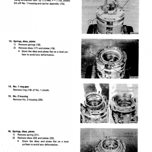 Komatsu D41a-3, D41e-3, D41p-3, D41a-3a Dozer Service Manual