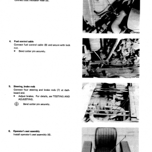 Komatsu D41a-3, D41e-3, D41p-3, D41a-3a Dozer Service Manual