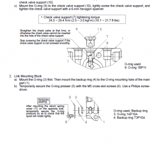 Kubota U15, U15-3 Excavator Workshop Manual