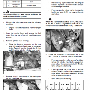 Komatsu Pw180-7e0 Excavator Service Manual