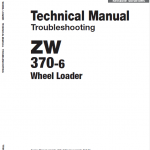 Hitachi Zw370-6 Wheel Loader Service Manual