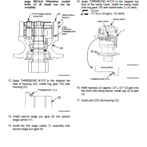 Hitachi Zx70 Excavator Service Manual