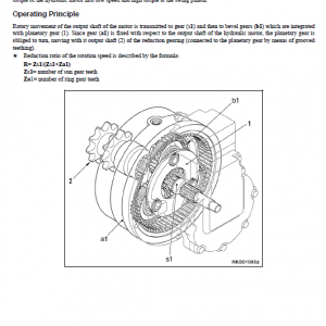 Komatsu Sk815-5n, Sk815-5na Skid-steer Loader Service Manual