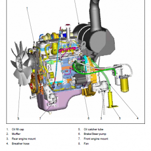 Komatsu Pw140-7 Excavator Service Manual