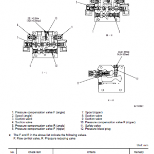 Komatsu D31ex-21, D31px-21, D37ex-21, D37px-21 Dozer Manual