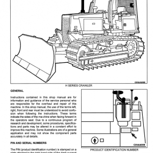 Komatsu Dresser Td7h, Td8h, Td9h Dozer Service Manual