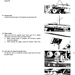 Komatsu D63e-1 Dozer Service Manual