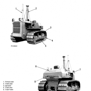 Komatsu D63e-1 Dozer Service Manual