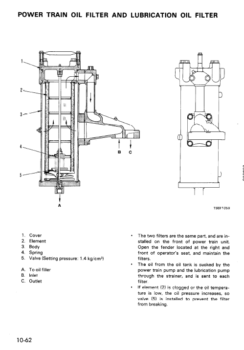 Komatsu D475a-2 Dozer Service Manual