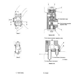 Komatsu D68e-1, D68p-1 Dozer Service Manual