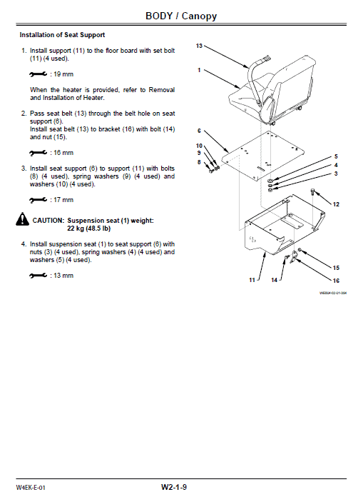 Hitachi Zw30, Zw40, Zw50 Wheel Loader Service Manual