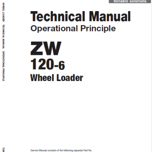 Hitachi Zw120-6 Wheel Loader Service Manual