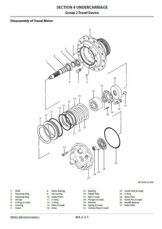 Hitachi Zx130-5g Excavator Service Manual