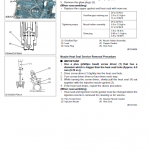 Kubota U17, U17-3 Excavator Workshop Service Manual
