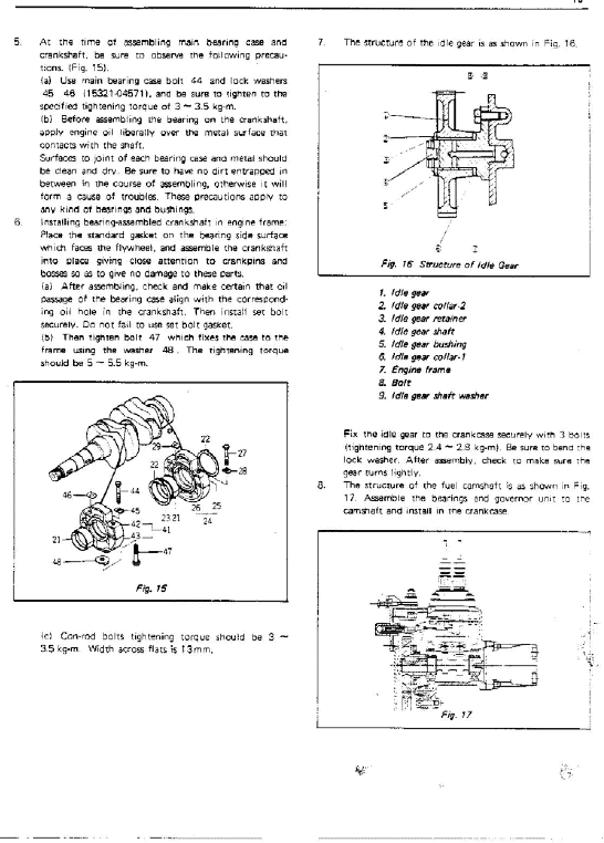 Kubota B6000 Tractor Workshop Service Manual