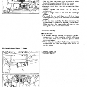 Kubota B6200hst, B7200hst Tractor Workshop Service Manual