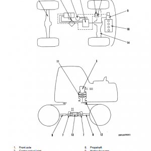 Komatsu Pw130es-6k Excavator Service Manual