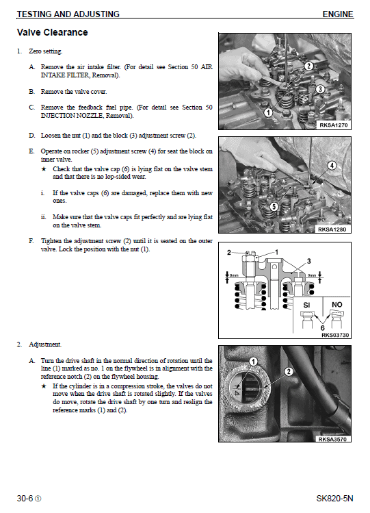 Komatsu Sk820-5n Skid-steer Loader Service Manual