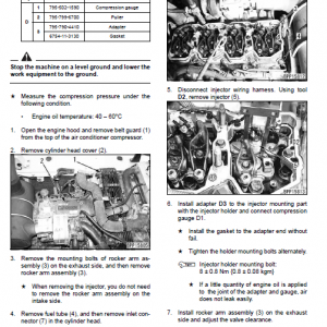 Komatsu Pw148-8 Excavator Service Manual