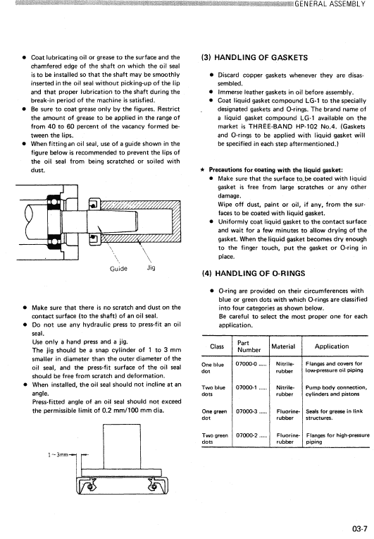 Komatsu D355-a1 Dozer Service Manual