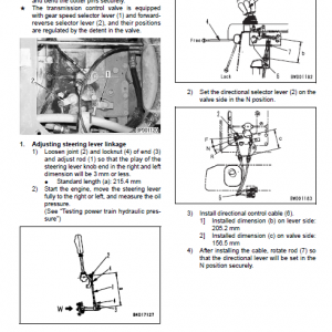 Komatsu D63e-1 Dozer Service Manual