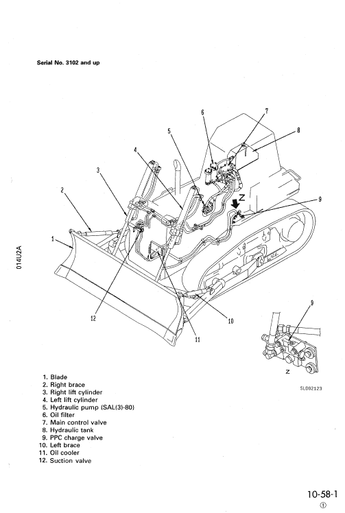 Komatsu D85ess-2, D85ess-2a Dozer Service Manual