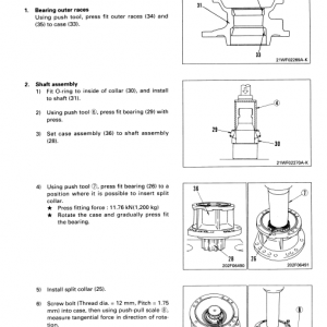 Komatsu Pw130-6k Excavator Service Manual